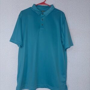 Classic Teal Polo Shirt for Men